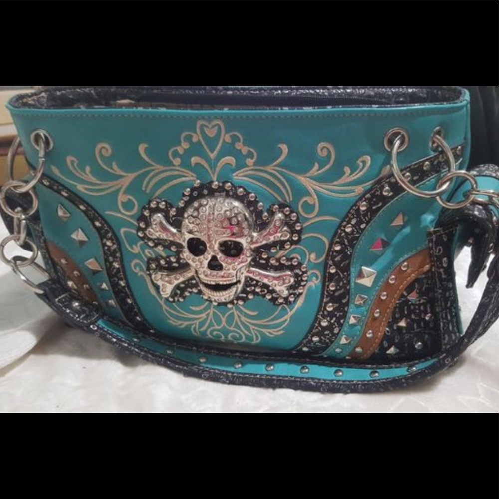 Skull Conceal and carry purse